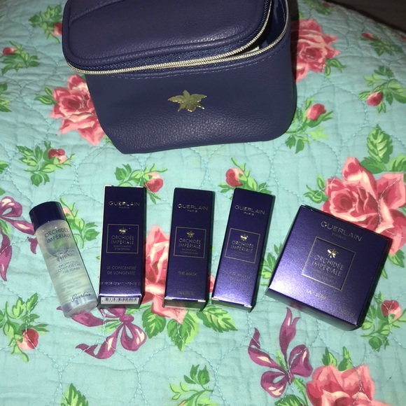 GUERLAIN Other - Guerlain Orchidee Imperiale Travel Kit with Case